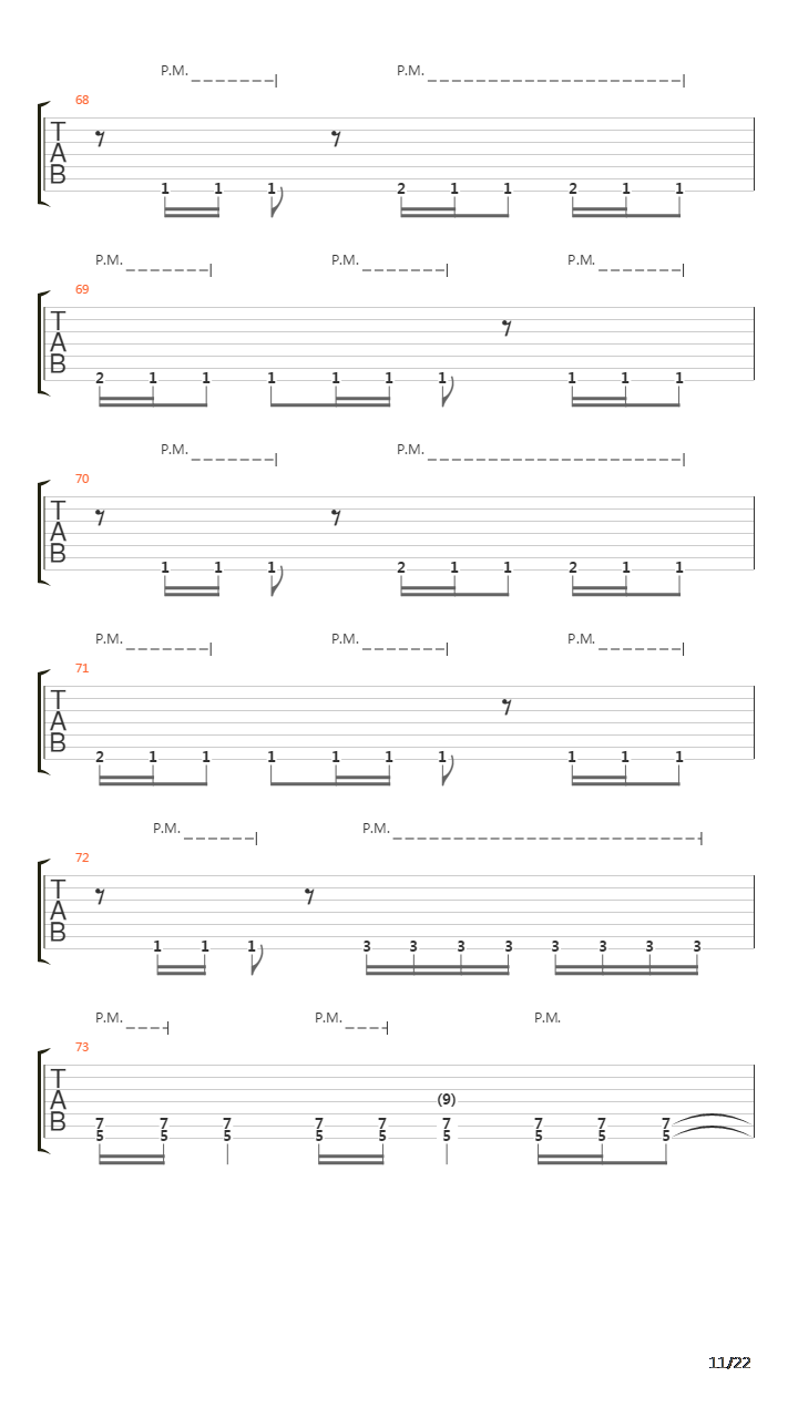 Archetype吉他谱