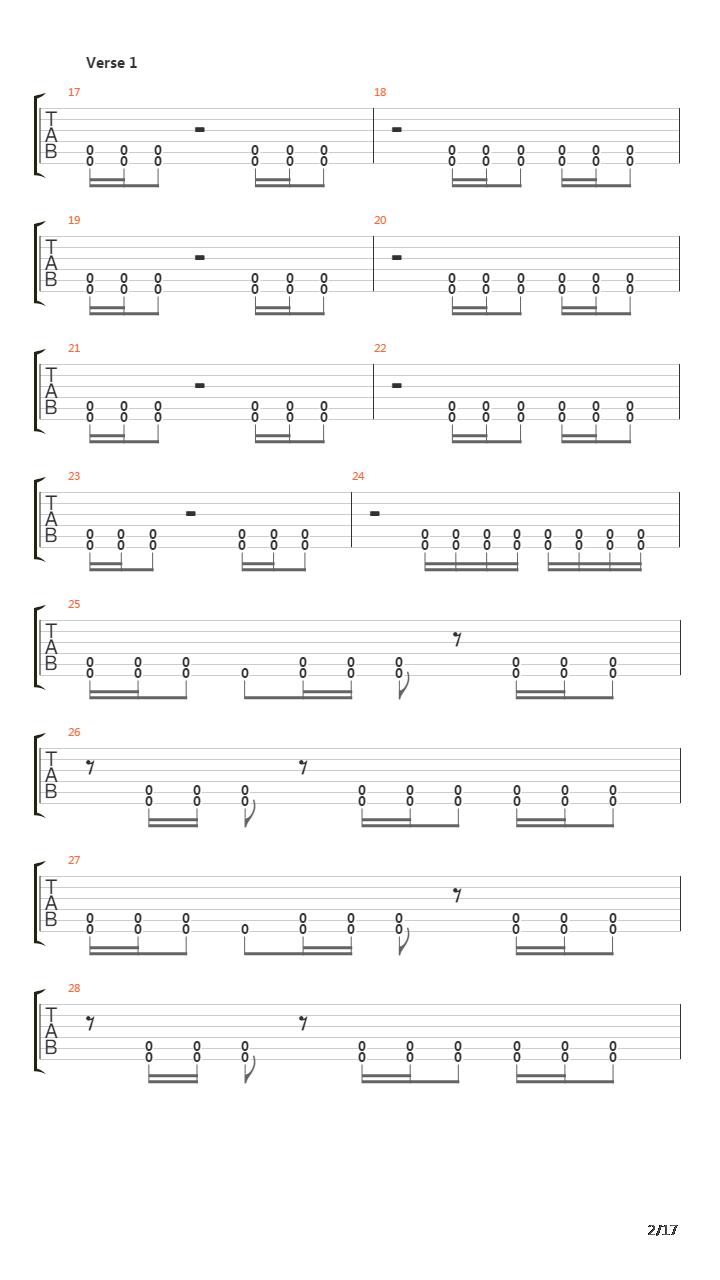 Archetype吉他谱