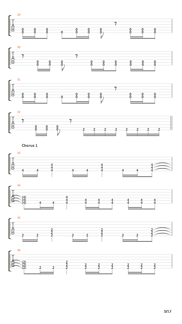 Archetype吉他谱