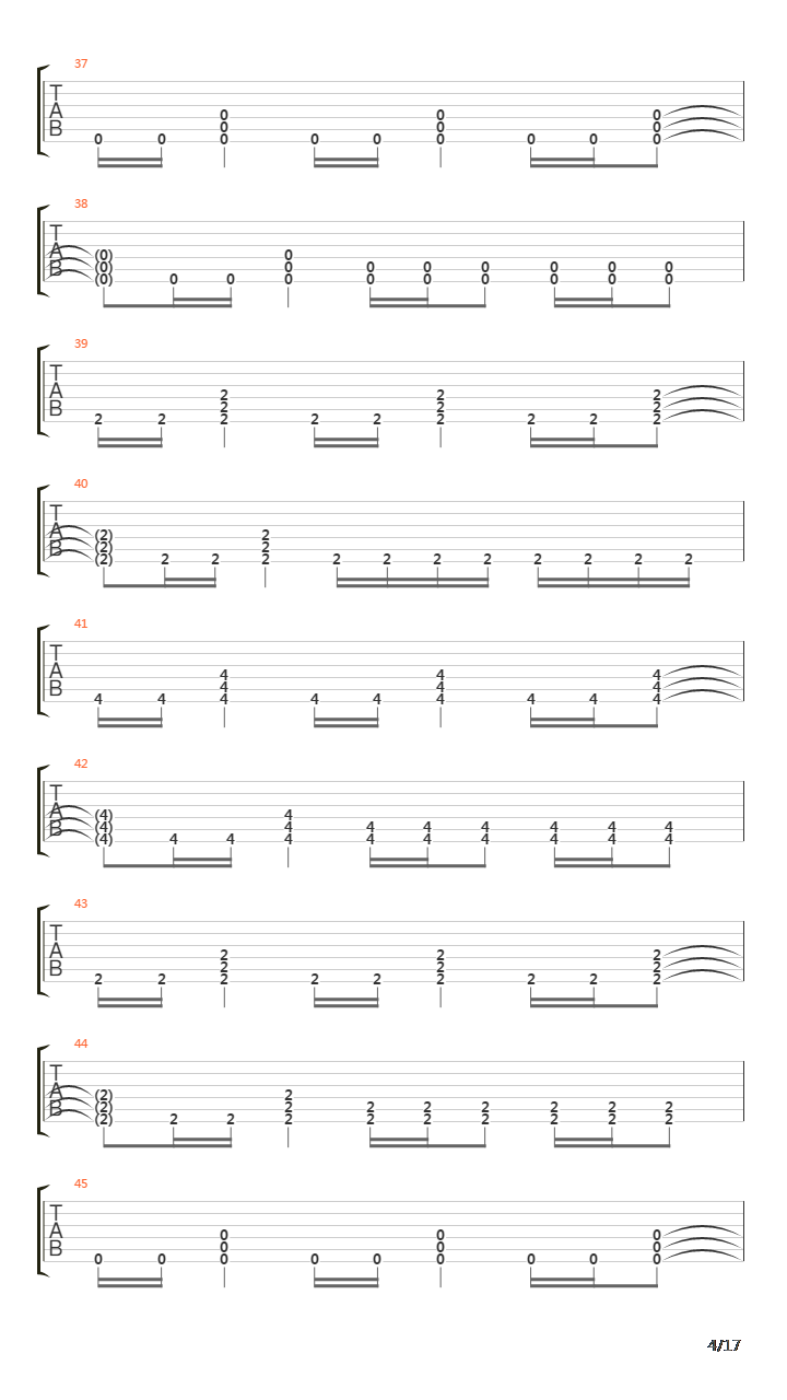 Archetype吉他谱