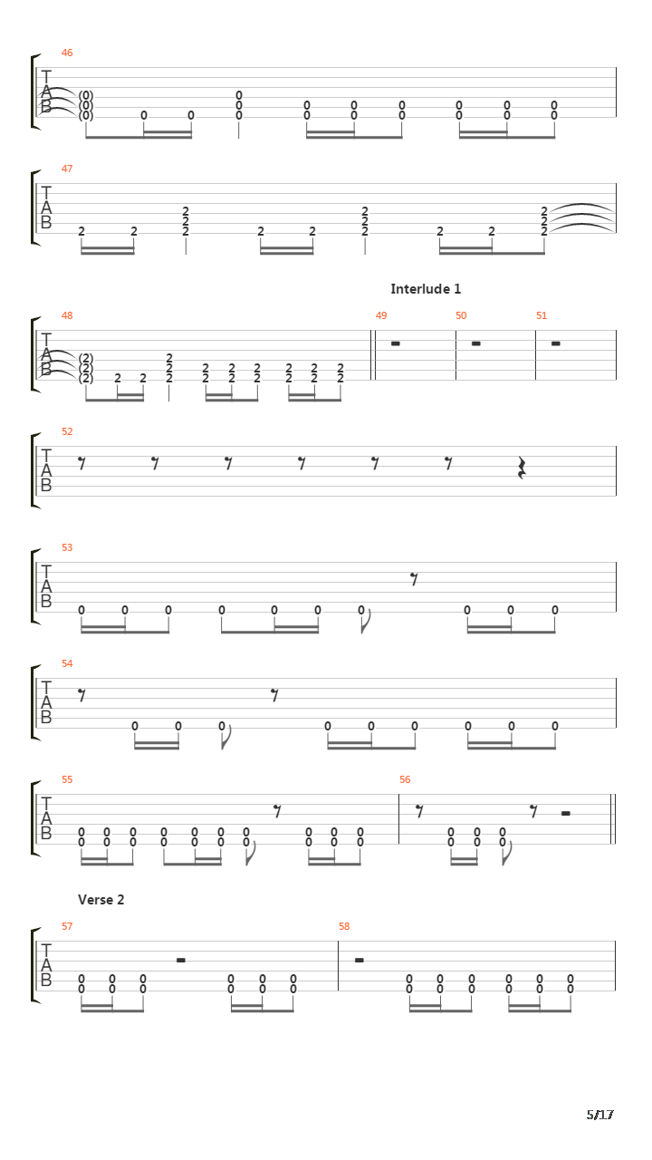 Archetype吉他谱