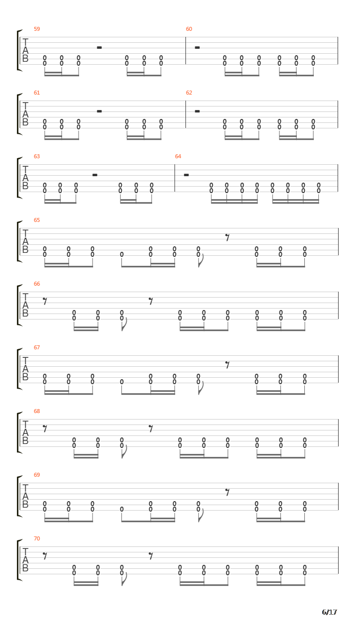 Archetype吉他谱