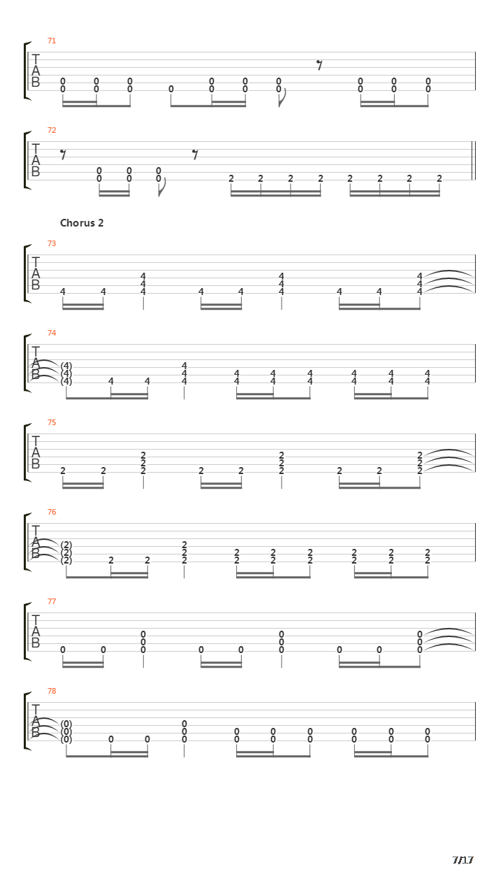 Archetype吉他谱