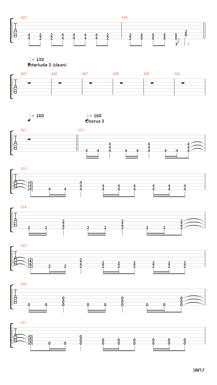 Archetype吉他谱