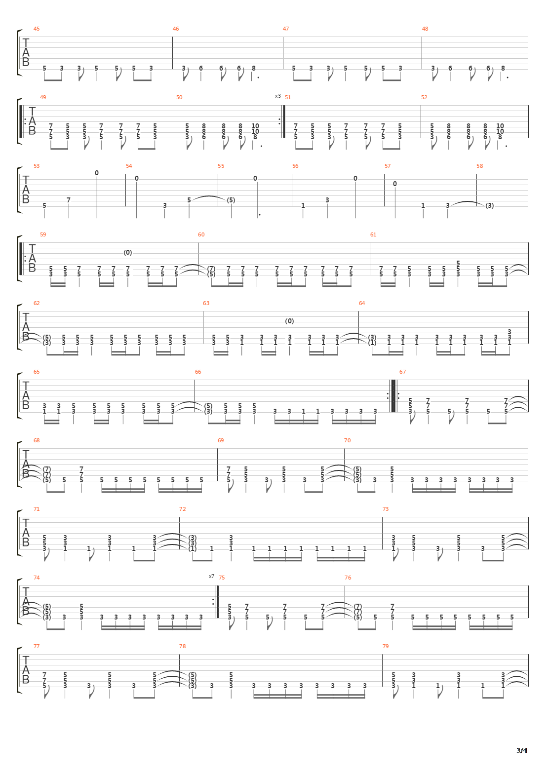 Archetype吉他谱