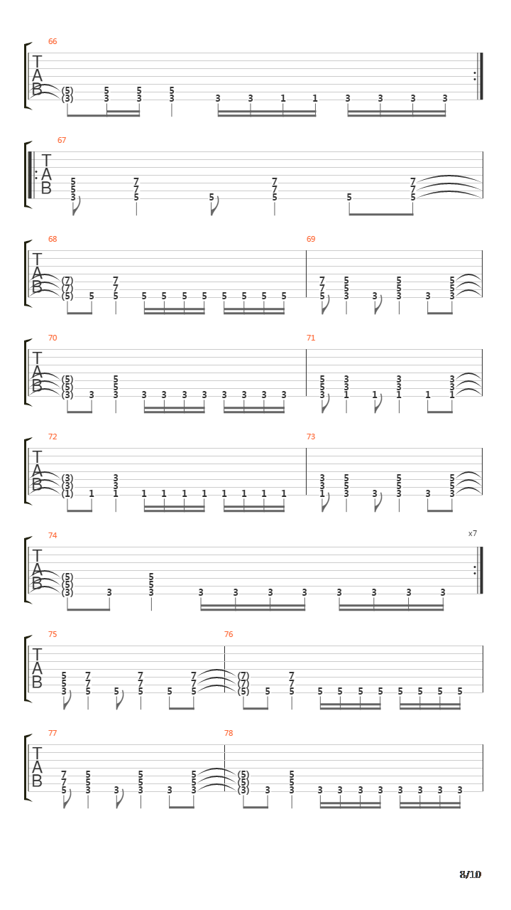 Archetype吉他谱