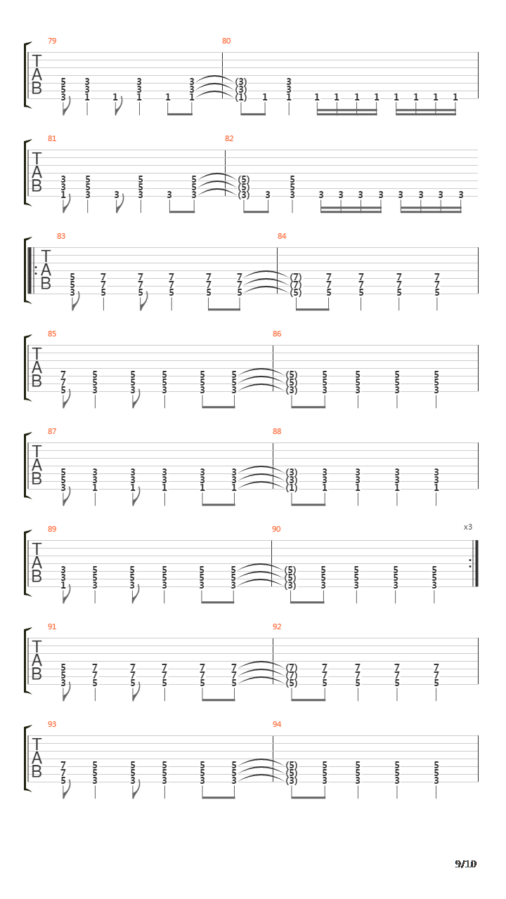 Archetype吉他谱