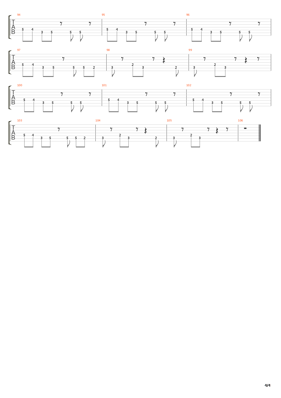 Cars吉他谱