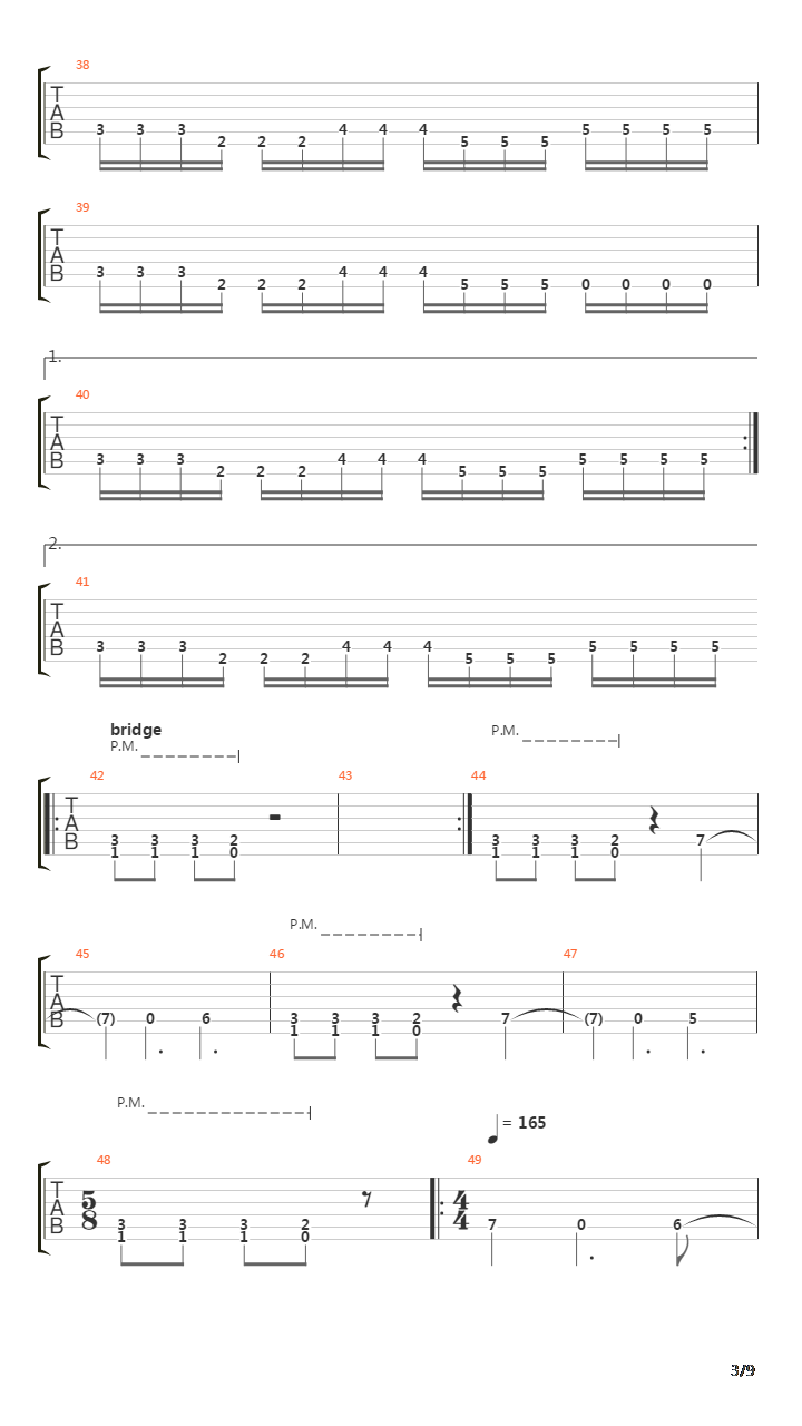 Martyr吉他谱