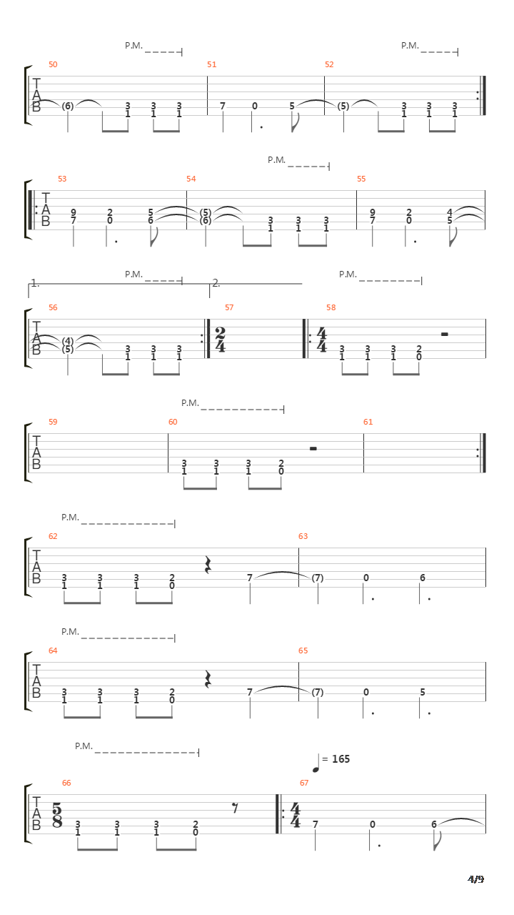 Martyr吉他谱