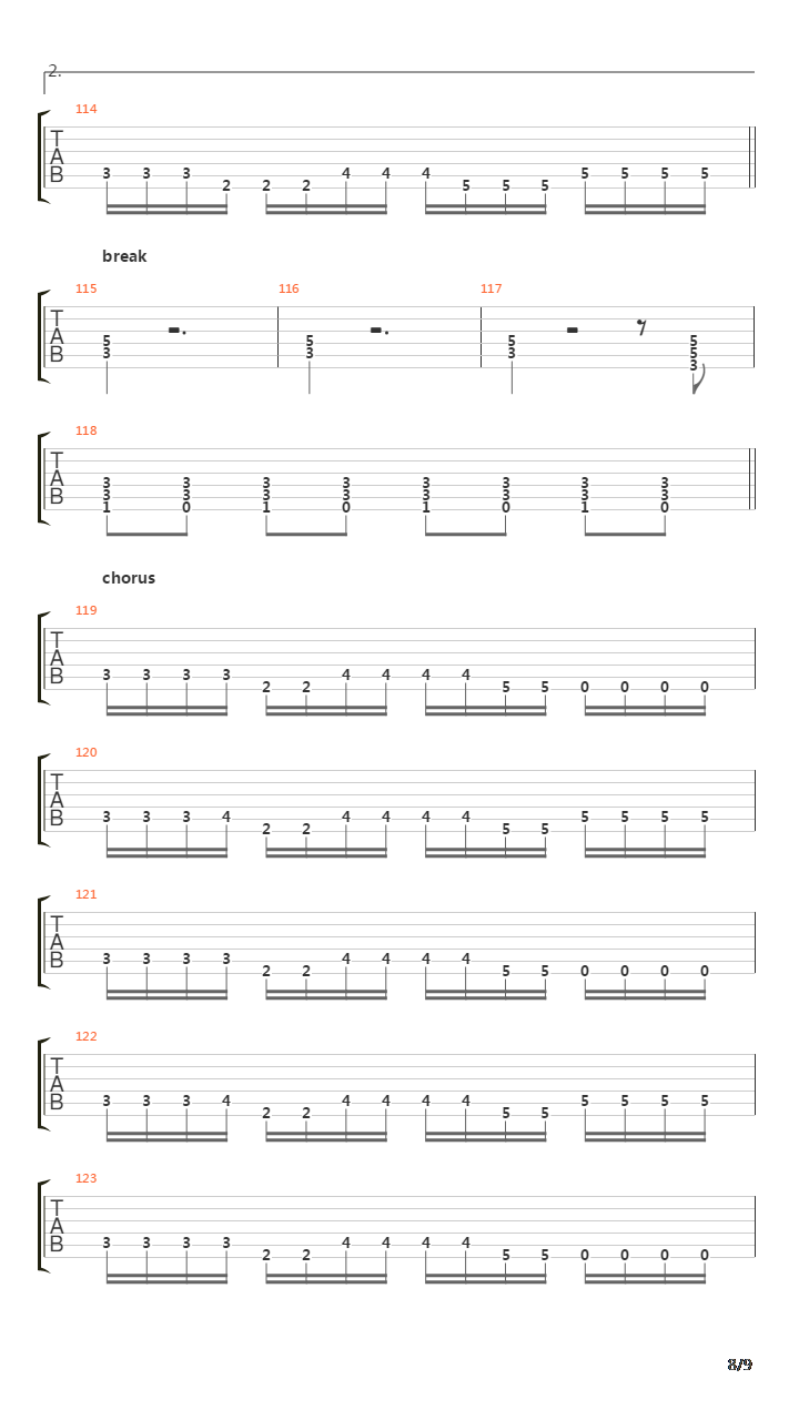 Martyr吉他谱