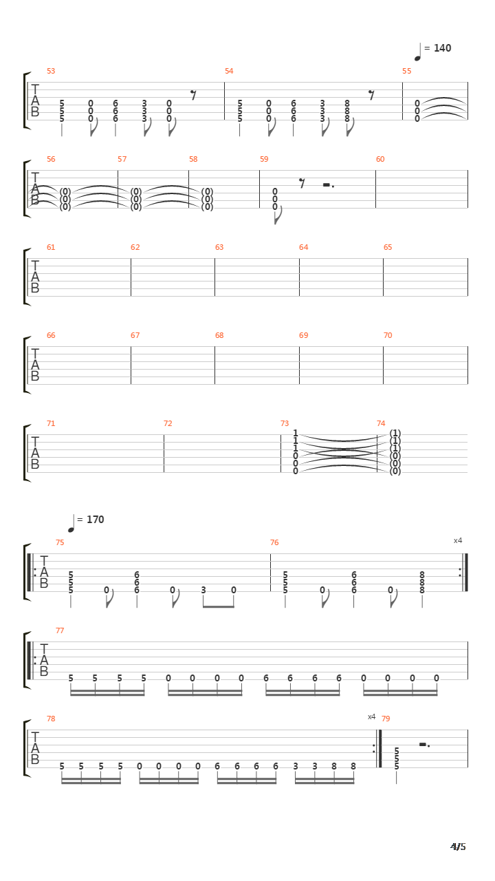 Martyr吉他谱