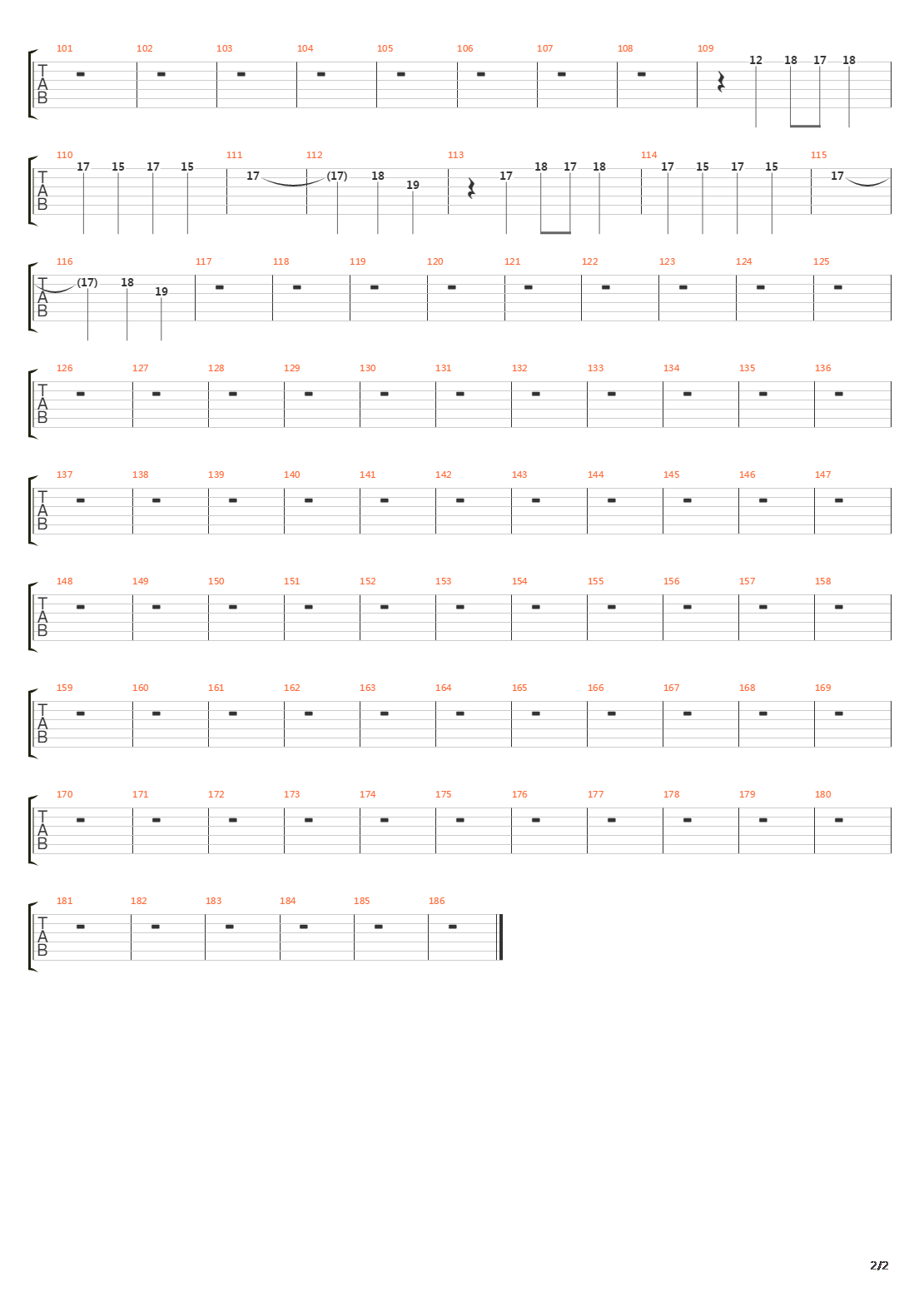 National Panel Beating吉他谱