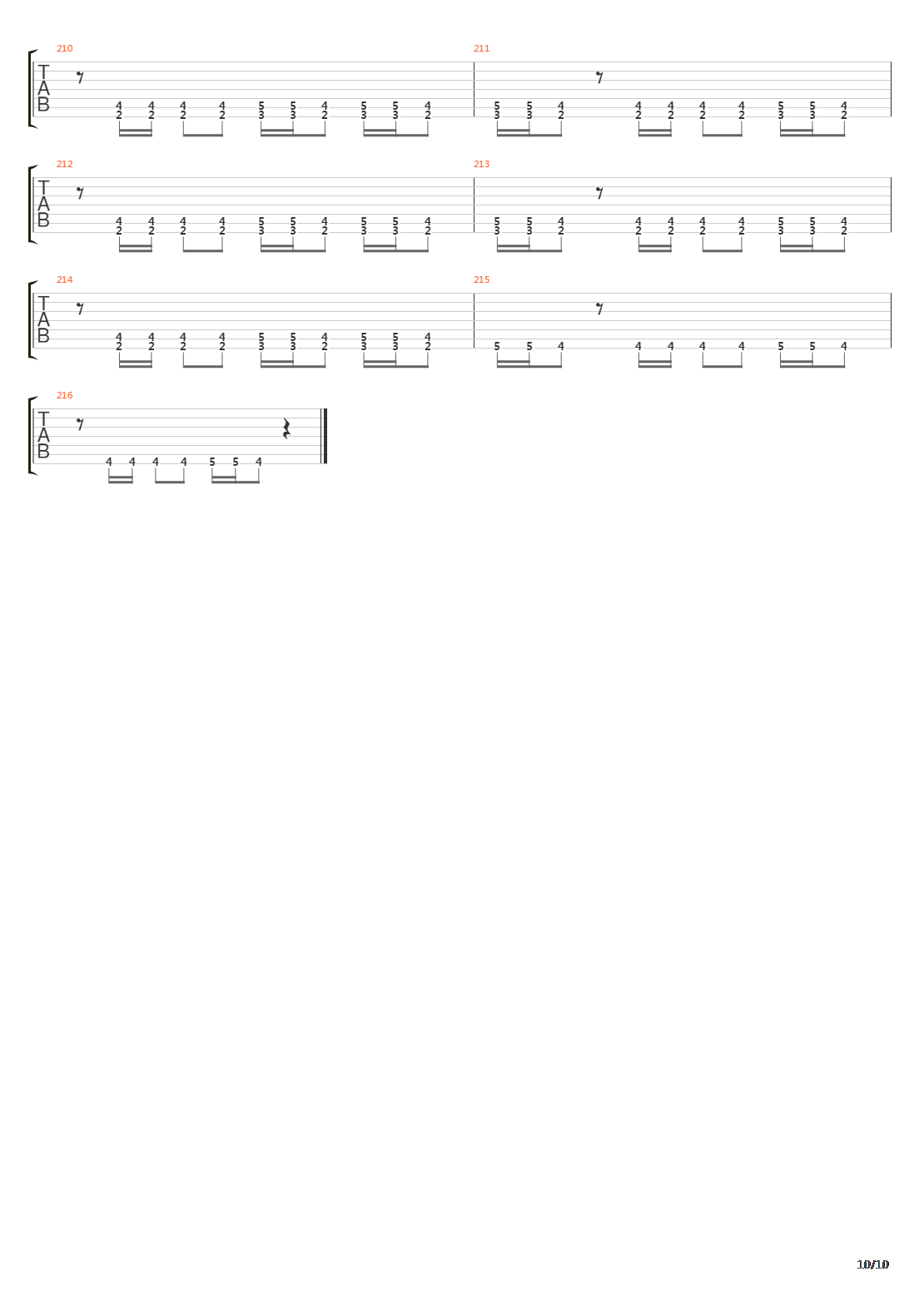 Shock吉他谱