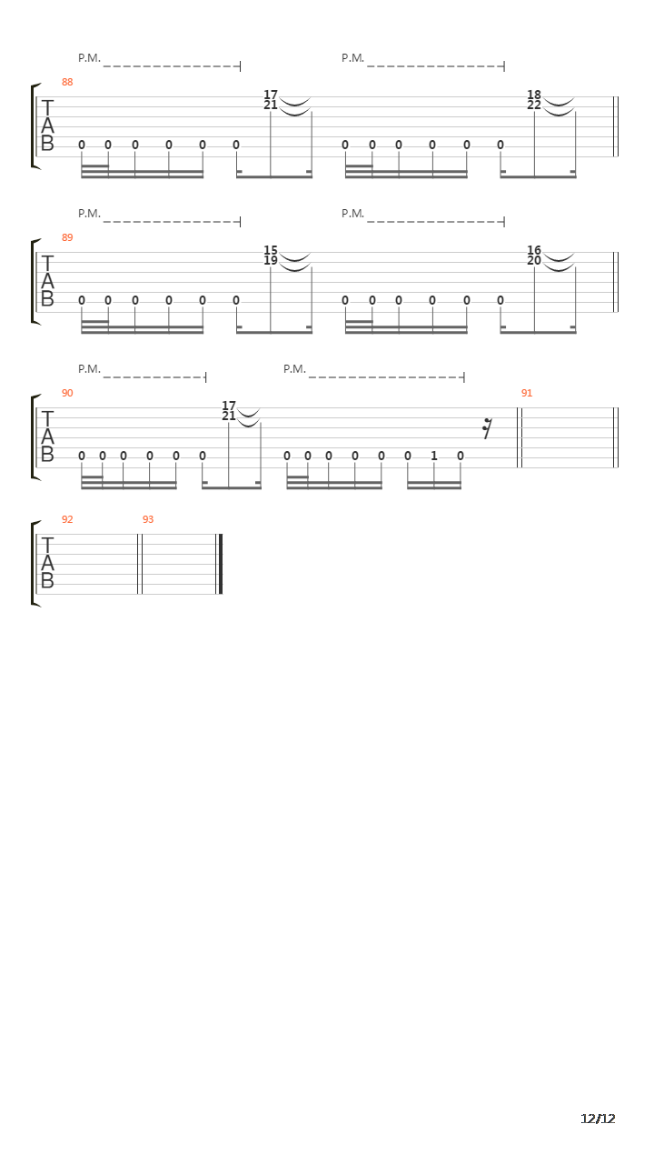 Terminate吉他谱