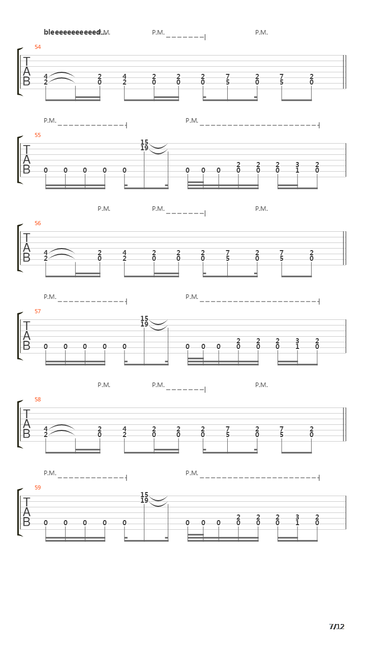 Terminate吉他谱