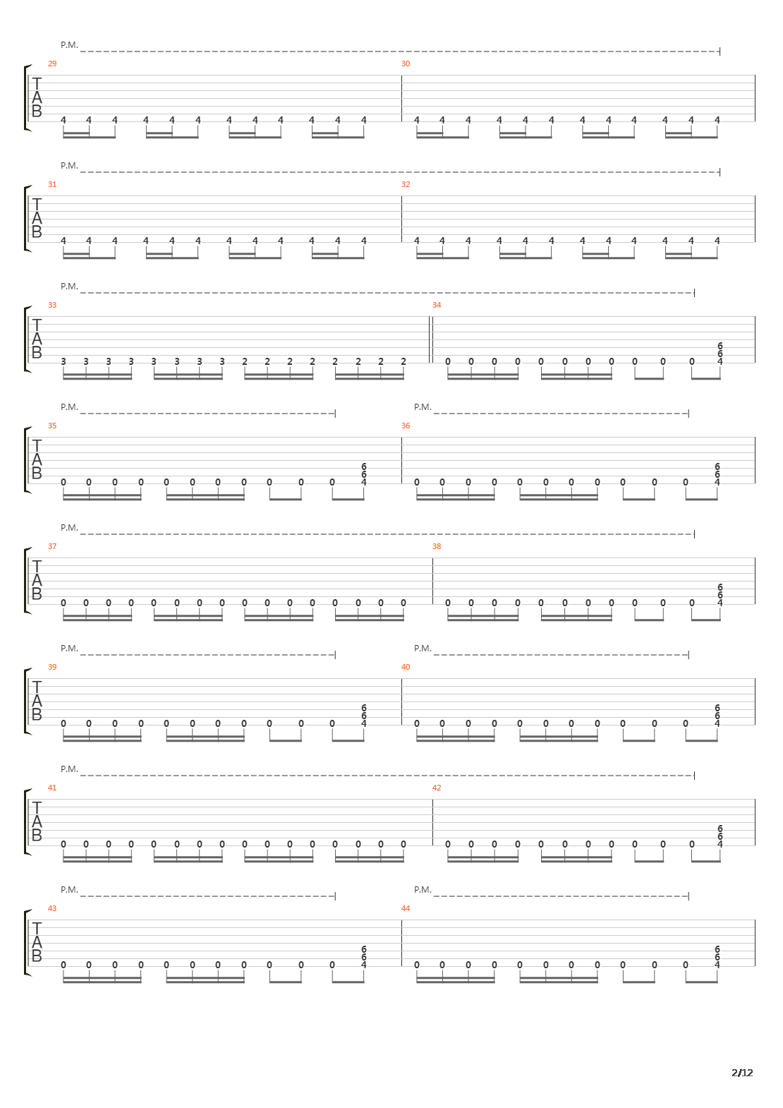 Zero Signal吉他谱