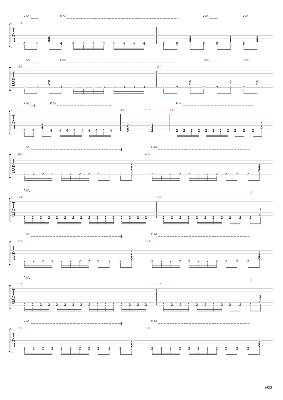 Zero Signal吉他谱