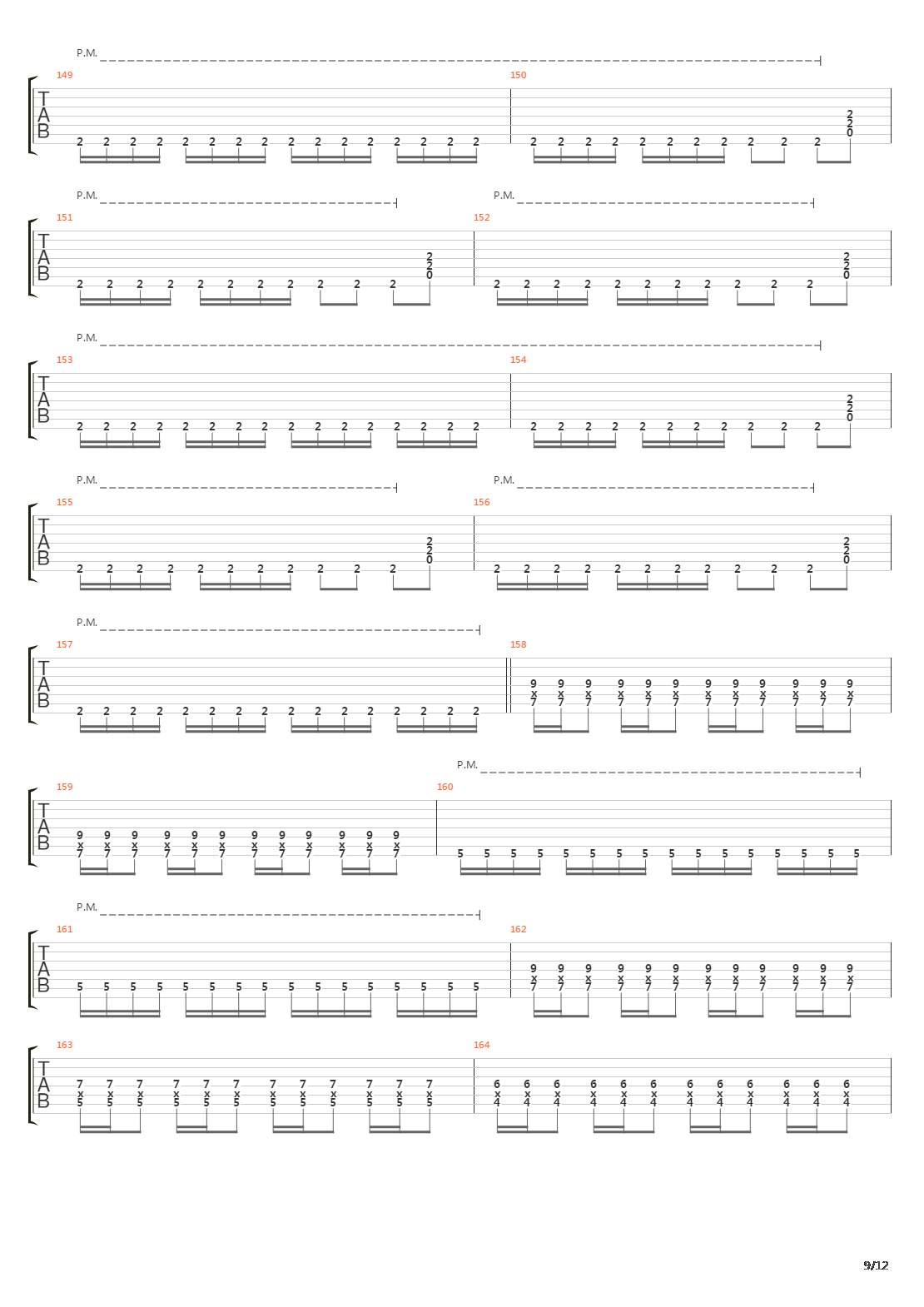 Zero Signal吉他谱