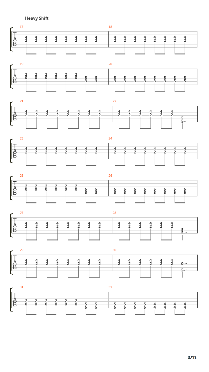 Falling To Pieces吉他谱