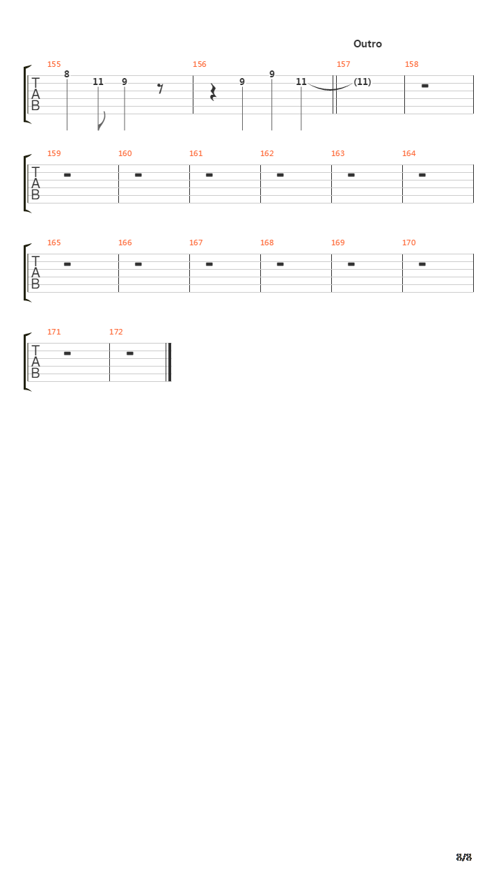 Tyranny吉他谱