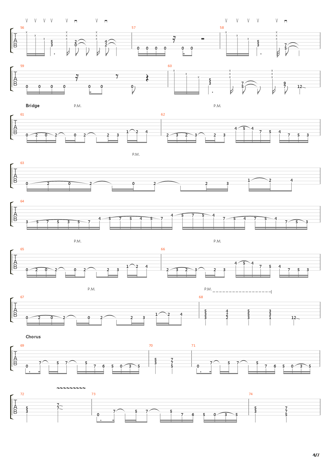 Wall Of Sound吉他谱