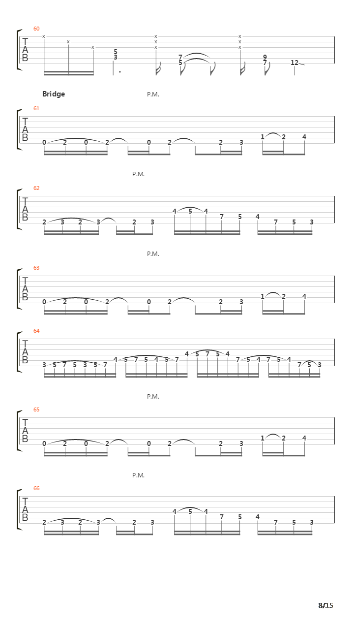 Wall Of Sound吉他谱