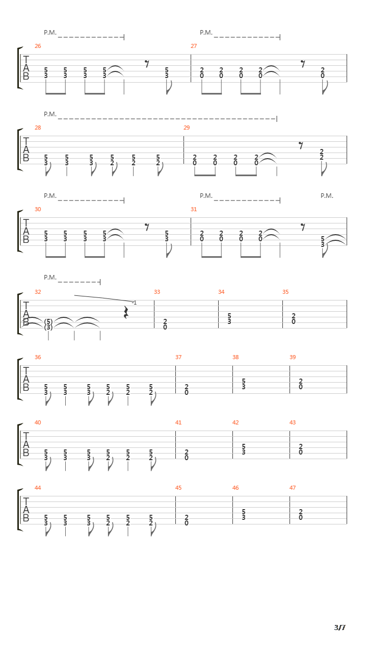 100 Ways To Hate吉他谱