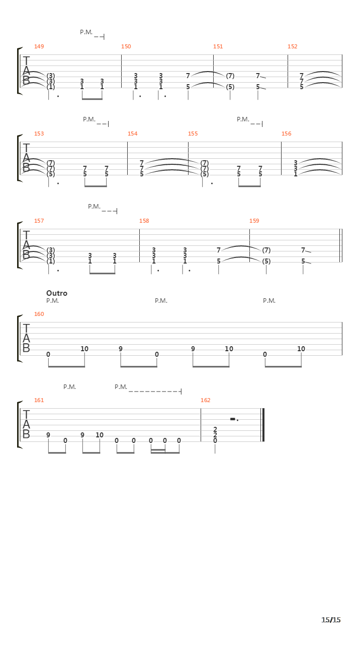 Ashes吉他谱