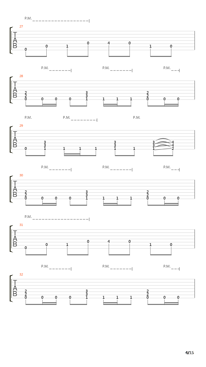 Ashes吉他谱