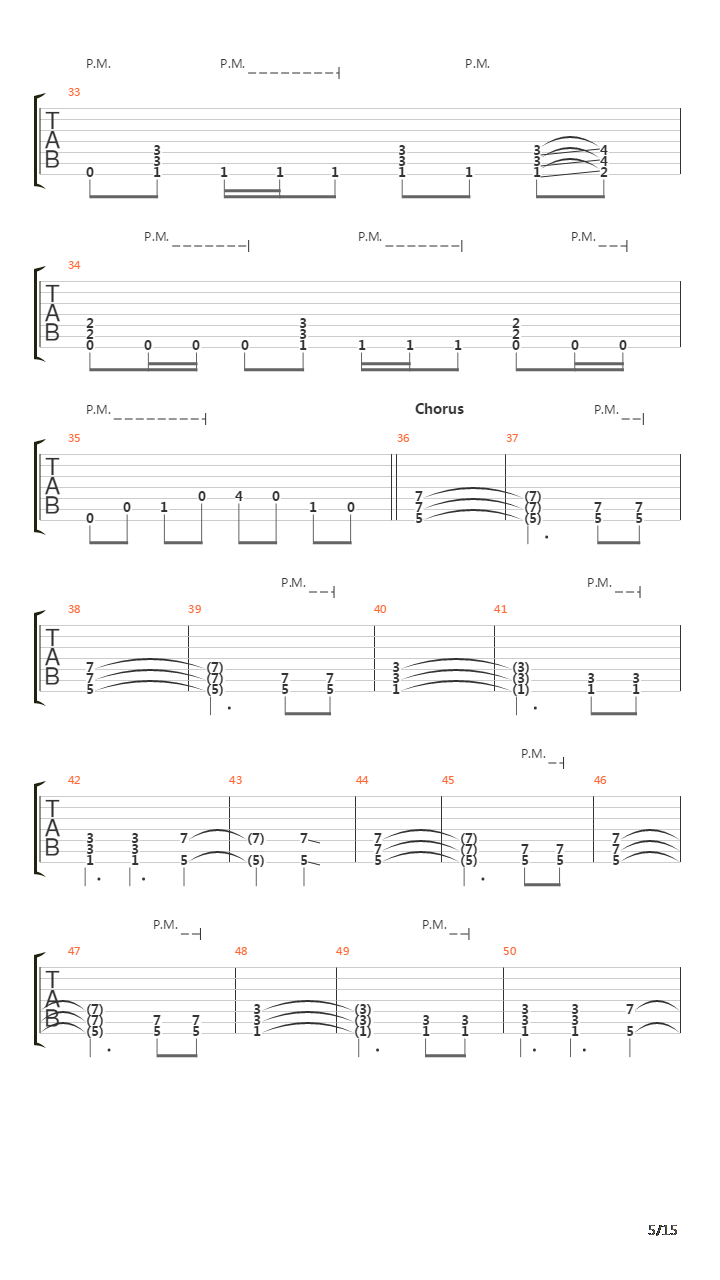 Ashes吉他谱