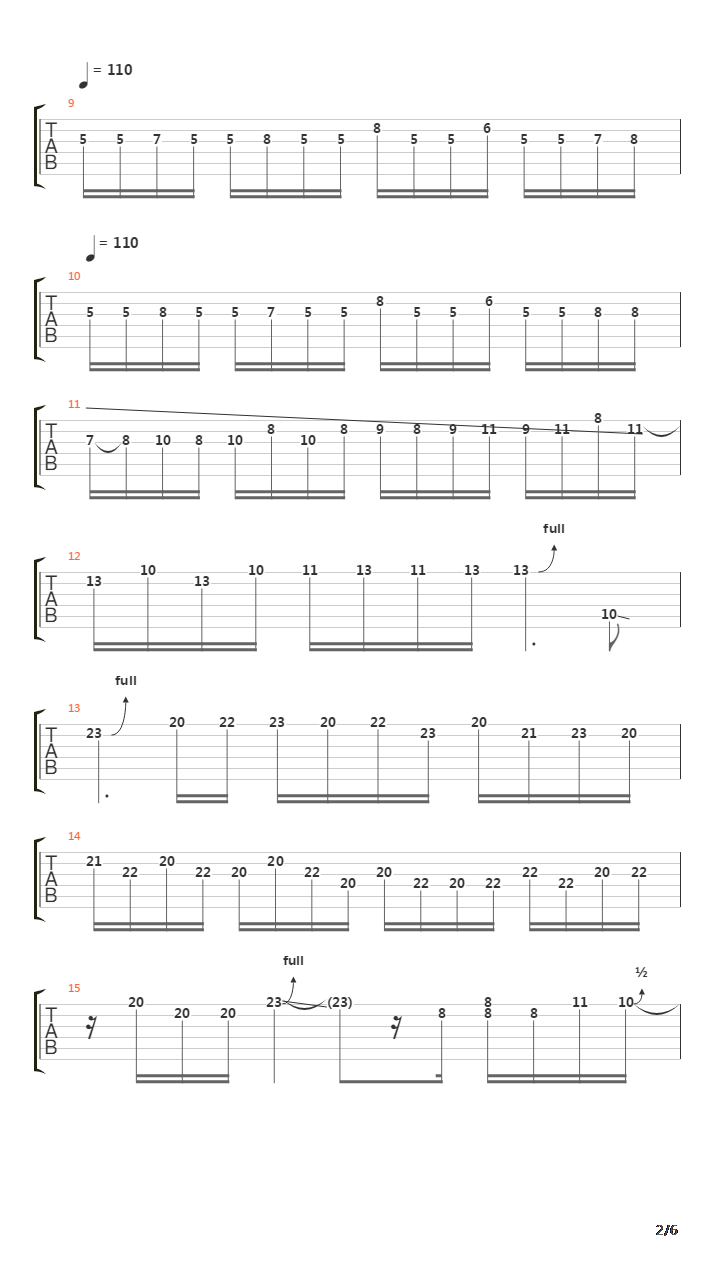 Canto 34吉他谱