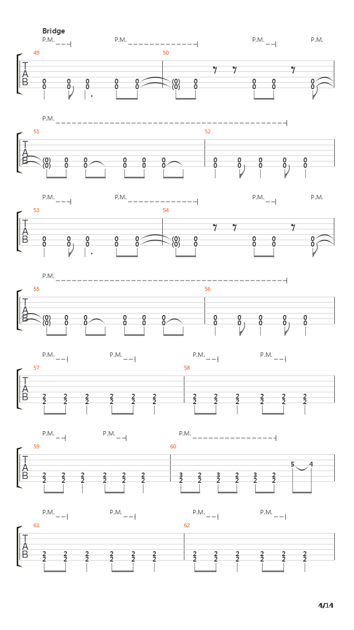 Canto 34吉他谱