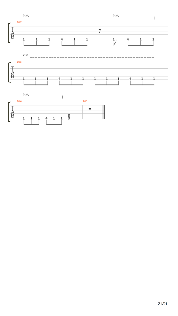 Menace吉他谱