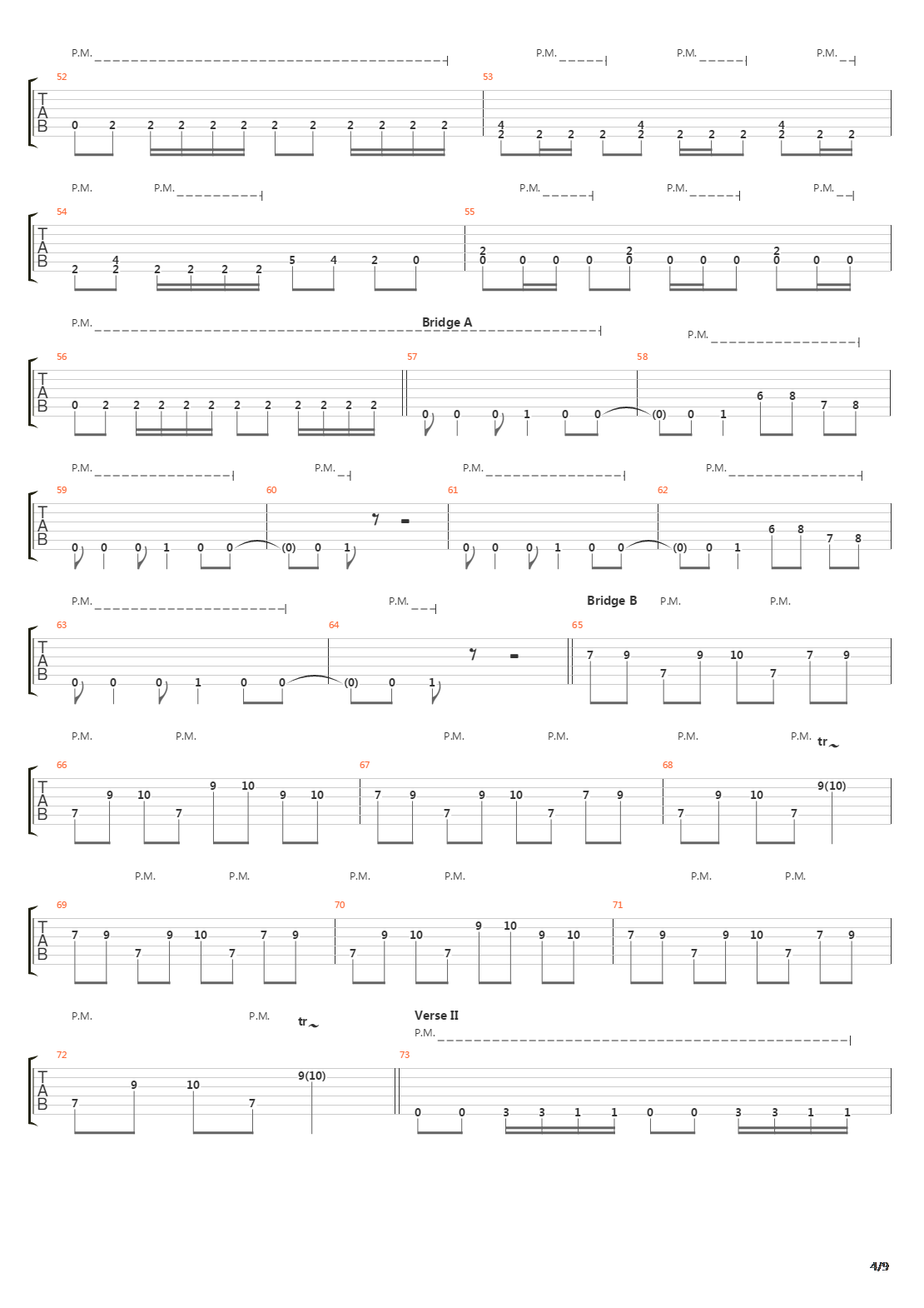 The Way Of The Fist吉他谱