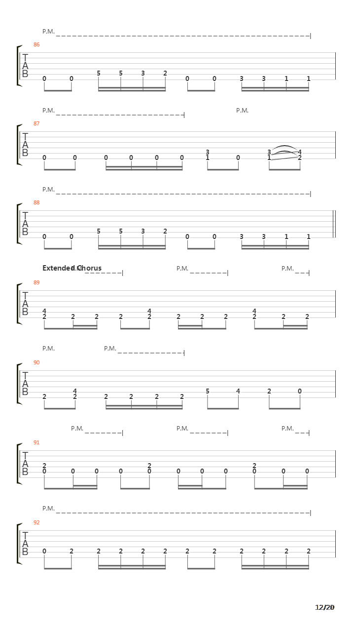 The Way Of The Fist吉他谱