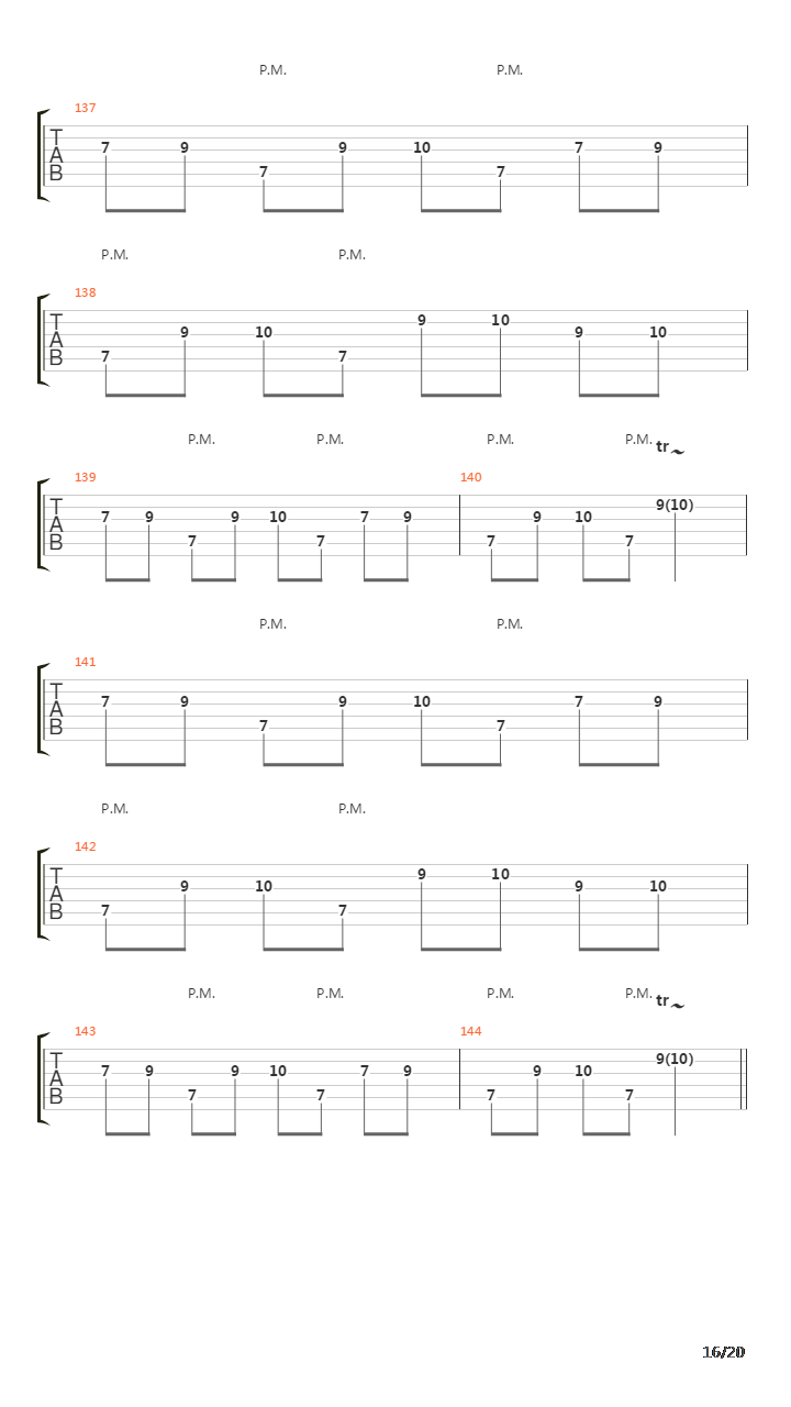 The Way Of The Fist吉他谱