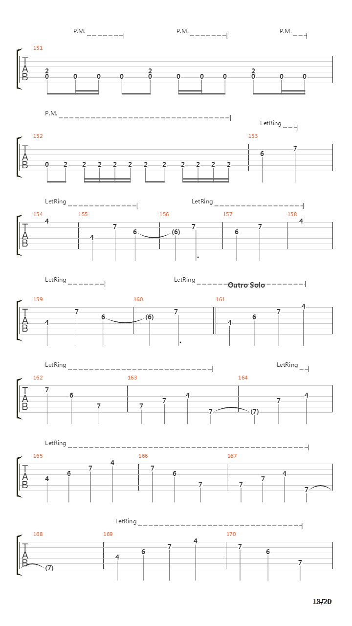 The Way Of The Fist吉他谱