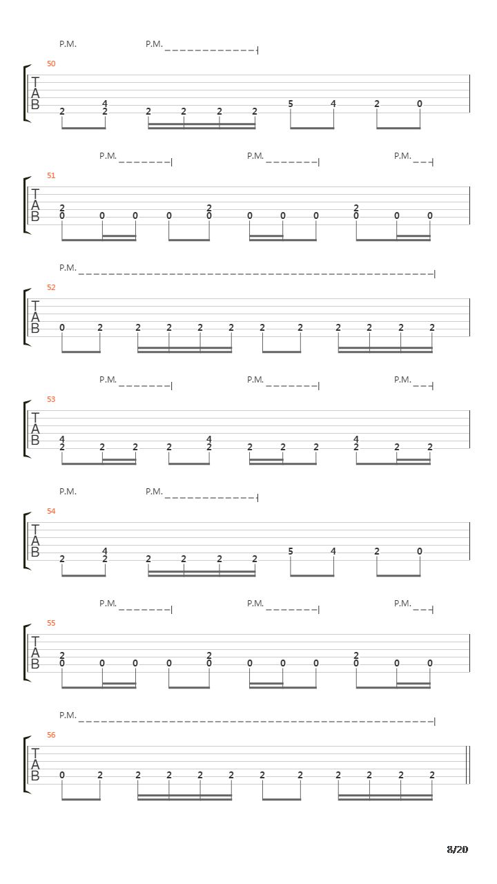 The Way Of The Fist吉他谱