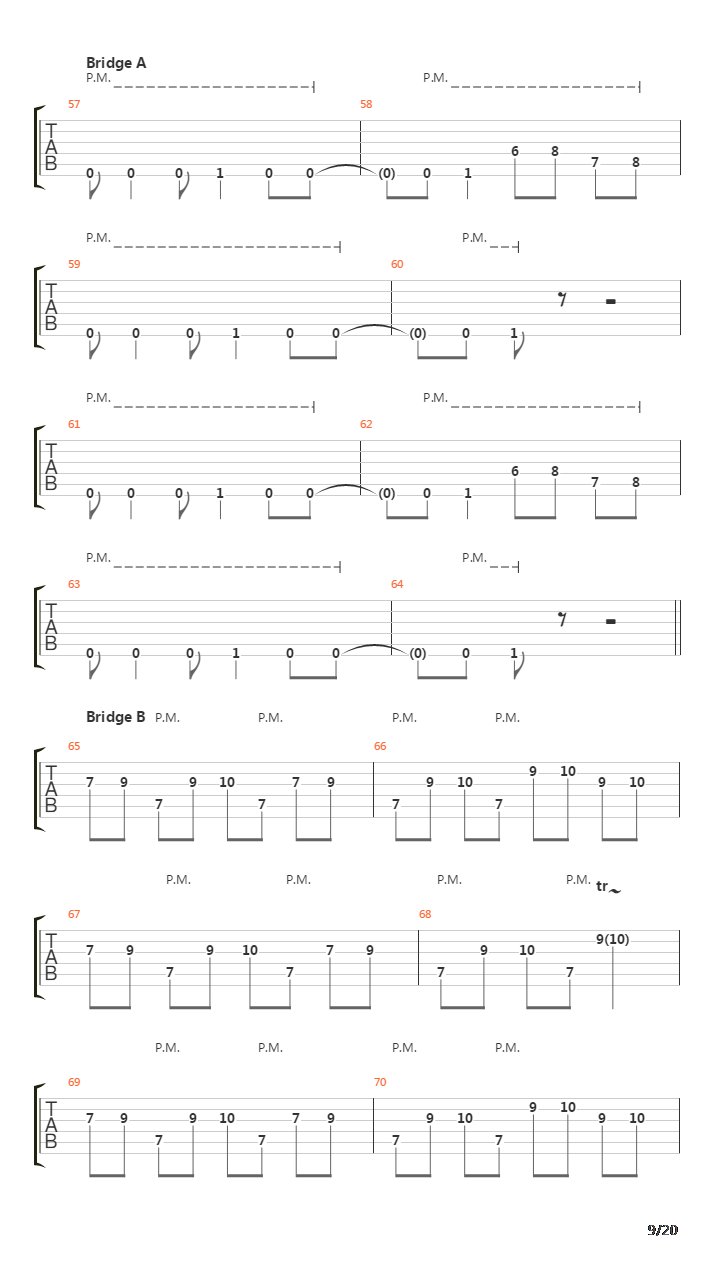 The Way Of The Fist吉他谱