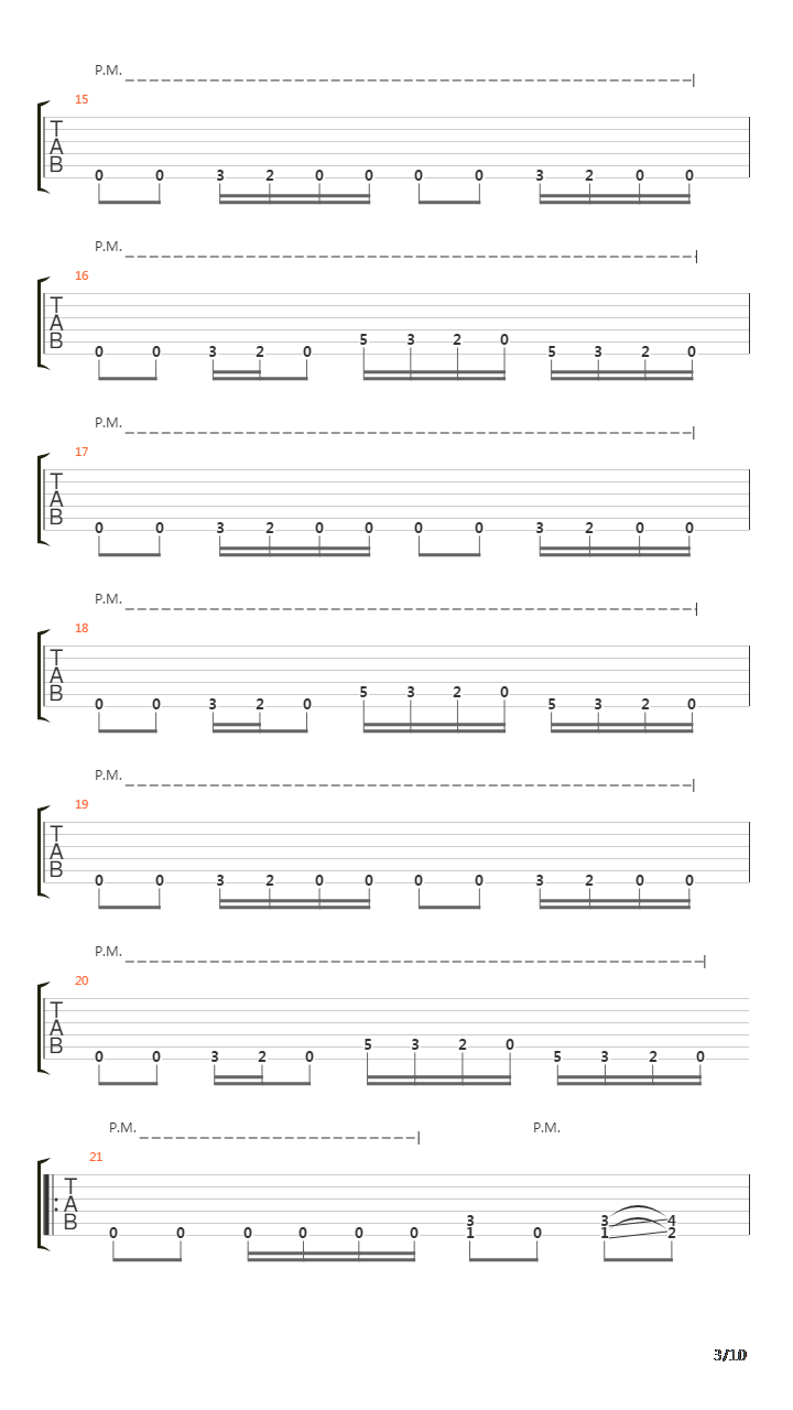 The Way Of The Fist吉他谱