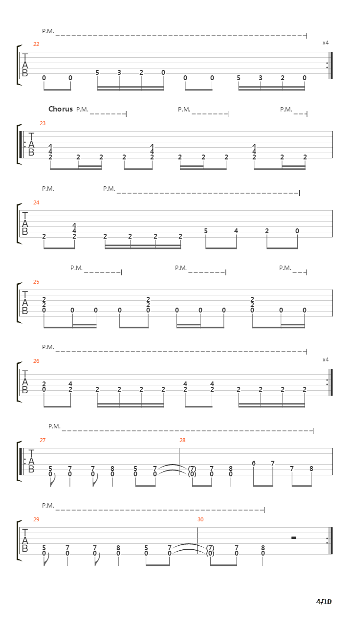 The Way Of The Fist吉他谱