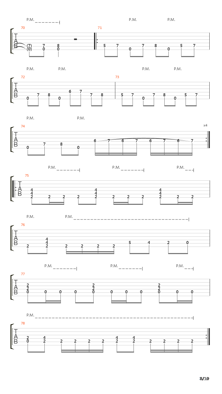 The Way Of The Fist吉他谱