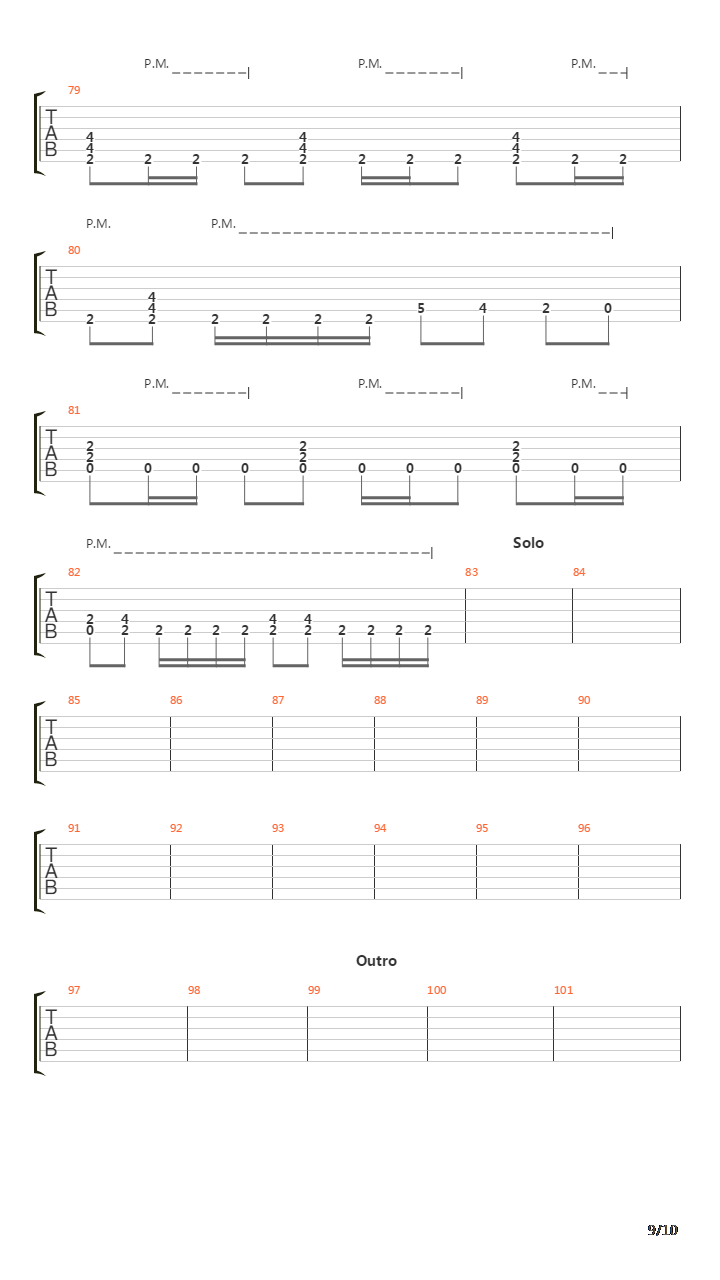 The Way Of The Fist吉他谱