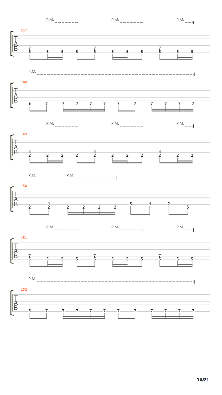 The Way Of The Fist吉他谱