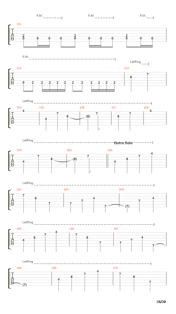 The Way Of The Fist吉他谱