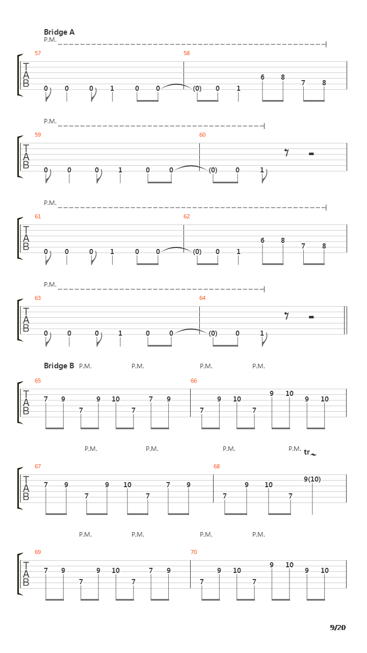 The Way Of The Fist吉他谱