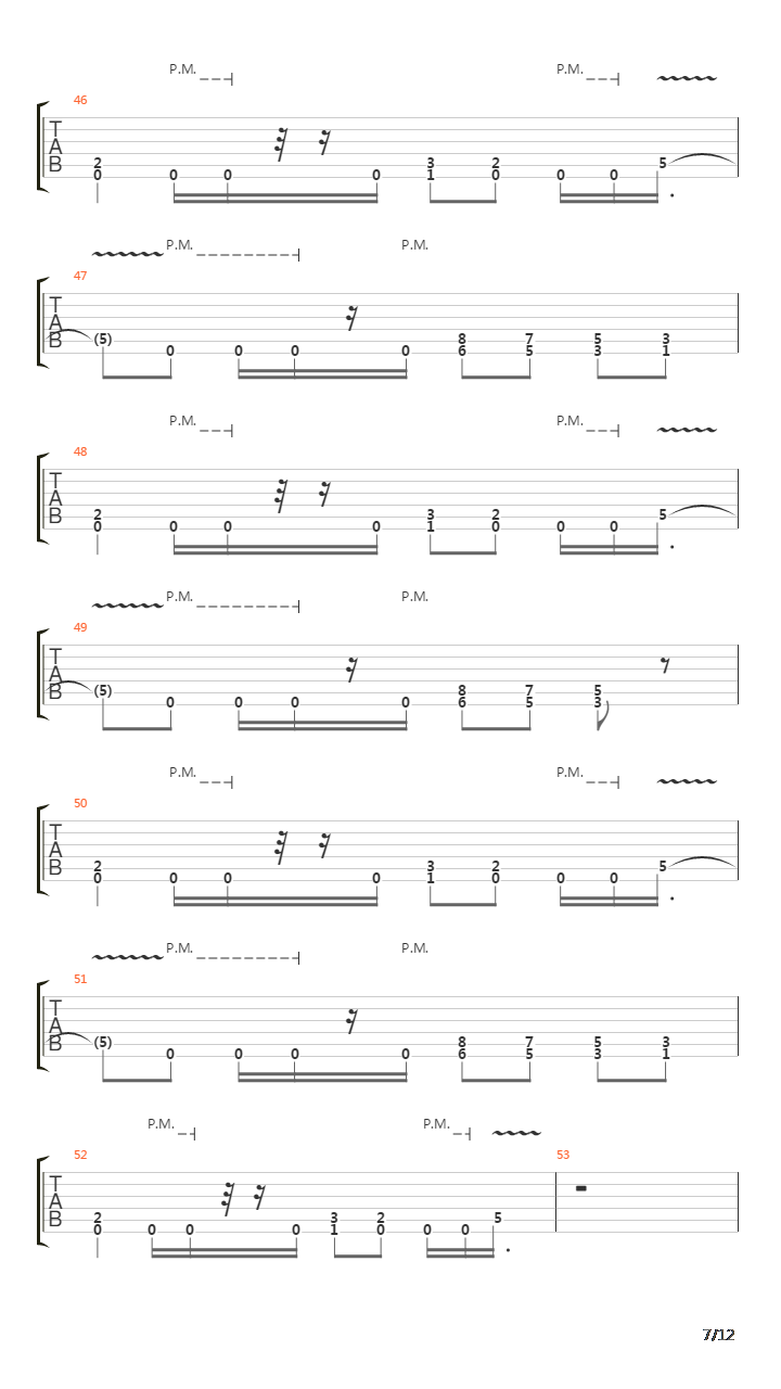 You吉他谱