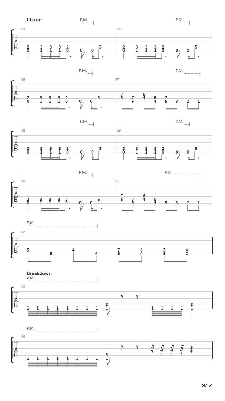 You吉他谱