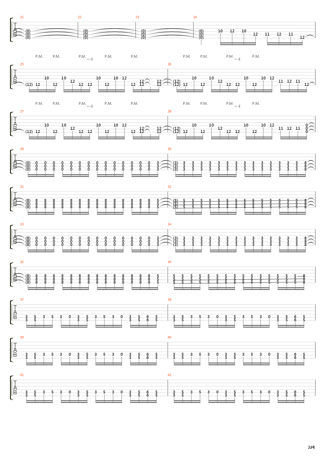 Constant Illuminations吉他谱